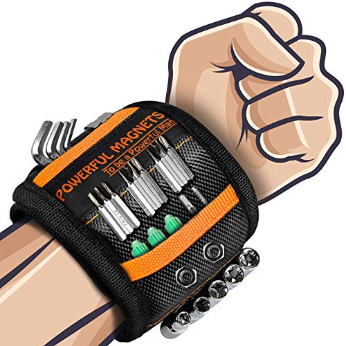 Geschenke für Männer Papa Vatertagsgeschenk Ideen - Handwerker Magnetarmband Ausgefallene Vatertagsgeschenke für Papa Geburtstag Herrentagsgeschenke Werkzeug Männertag Papa Geschenk Gadgets für Männer