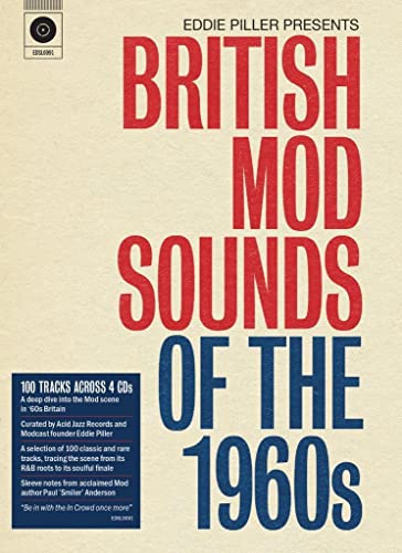 Eddie Piller Presents British Mod Sounds Of The 1960S / Various [4CD Boxset]