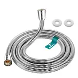 shinfly Duschschlauch, Edelstahlschlauch 1.5 M, Extrem Flexibler, Universeller Brauseschlauch, Schlauch Dusche, Dusche Schlauch,Flexibler Verdrehsicherer Shower Hose FüR Badaccessoires