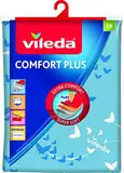 Vileda Comfort Plus Bügeltuch, 3-lagig, aus Baumwolle, Molton, saugfähig