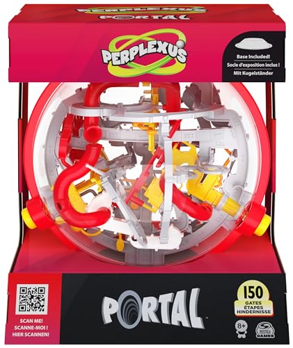 Spin Master Games Perplexus Portal, 3D-Kugellabyrinth mit 150 Hindernissen - und 50+ trickreichen Portal-Passagen - geeignet ab 8 Jahren