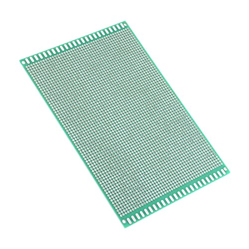 Sourcingmap doppelseitige Leiterplatte, 12 x 18 cm, universelle Leiterplatte, Proto-Platine für Heimwerker, Löten, elektronische Projekte, Praxis, Testschaltung, 1 Stück