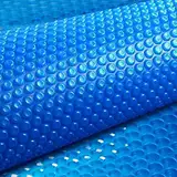 IEOWY 3 Fuß 6 Fuß 9 Fuß 10 Fuß 13 Fuß 16 Fuß 20 Fuß 23 Fuß 26 Fuß 30 Fuß 33 Fuß Schwimmbadabdeckung, Solar-Wasserblasendecke, rund/robust/nierenförmig/oval, mit Ösen, Solarabdeckung