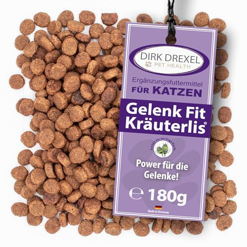 Dirk Drexel Gelenk Fit Kräuterlis Katzen Leckerlis mit Karde und Kollagen 180g