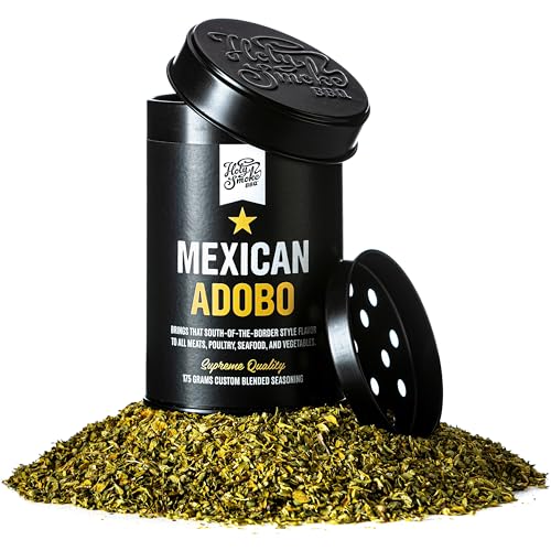 Mexican Adobo Rub Würzige BBQ Gewürzmischung Rubs Gewürze für Fleisch Hähnchen Fisch Tacos Burritos Gemüse 175g