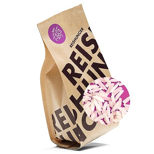 REISHUNGER Jasmin Reis, Premium Langkornreis - 3 kg (1 x 3 kg) - Sorte: Thai Hom Mali Duftreis - erhältlich in 600 g bis 9 kg – 100% Sortenrein