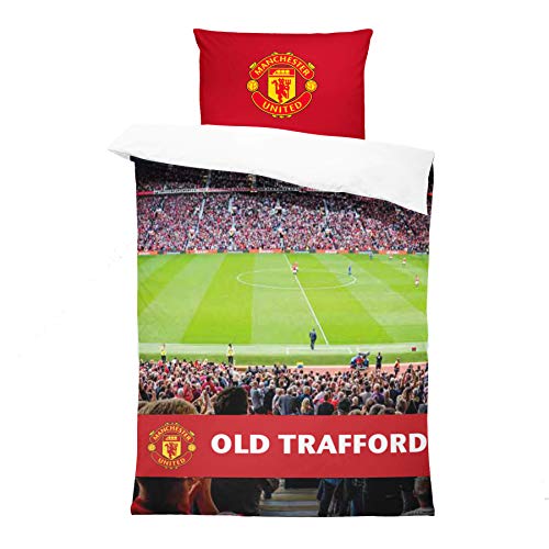 FOCO Manchester United FC Stadium Fußball Premier League Championship Digitaldruck Einzelbettdecke Tagesdecke Schlafzimmer Steppdecke