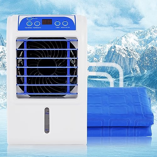 YJINGRUI Wassergekühltes Matratzensystem 1.7-3L Kapazität Elektrische Wasserkühlmatte Bettkühlsystem Matratzenkühlbett 1.6m x 0.7m