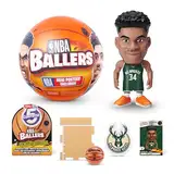 5 Surprise NBA Ballers von ZURU Basketball Sammelfigur (1 Kapsel), Single Capsule