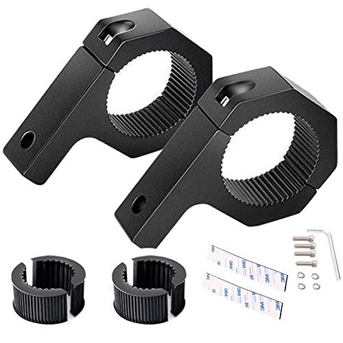 WANYIG Arbeitsleuchten Halterung Universal, Rohr Klemme, Scheinwerfer Halterung Klemmhalterung Light Bar Mount Bracket (35MM/ 50MM)
