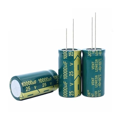 1PCS 25V 10000UF 18 * 35 Low high frequency aluminum electrolytic capacitor 10000uf 25v Capacitors