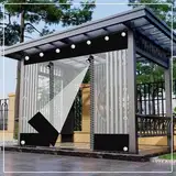 Wasserdichte transparente Planen-Seitenteile mit Reißverschluss-Türen für Pavillon, Outdoor, PVC-Trennwand, Schiebevorhänge, Regenvorhänge für Garten, Pergola, Carport, 1,2 m x 1,8 m