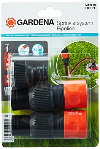 GARDENA 1505-23 - Kit de conexión Para unir la salida enterrada Sprinklersystem o Pipeline, con el punto de agua, aus Kunststoff,Standard 30 x 20 x 20 cm