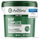 AniForte Barf Complete Pulver für Hunde 1kg - Natürliche Rundumversorgung, Reich an Mineralstoffen & Vitaminen, Ausgewogener Barf Zusatz