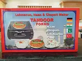 Table Top Tandoor Oven Lahmacun, Naan, Chapatti, Roti Maker (eu plug 2 legs)