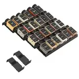 Famhap Gewürz Organizer Schublade, 24 Stück Patchworkable Gewürzregal Schublade, Küchen Organizer schublade für Gewürzgläser, Spice Rack Schublade für Gewürze Aufbewahrung