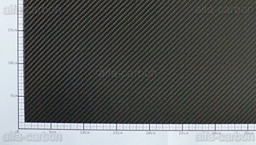 Carbon Platte 3mm x 150mm x 100mm CFK Platte seidenmatt