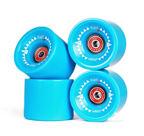 JUCKER HAWAII Longboard Rollen Allround Cruiser Wheels Mano inkl. Kugellager und Spacer