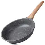 ZUOFENG Antihaft Pfanne Bratpfanne Beschichtet 28cm, Granit Pfannen Nonstick Frying Pan, Beschichtete Pfanne Für Gasherd Induktion