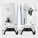 PS5 Skin Gear 1 Sticker, Aufkleber für Playstation 5, Konsole und Controller, Disc Standard Edition, Gear 1 PS5 Skin (2 Controller)