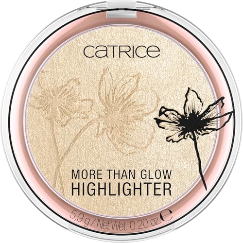 Catrice More Than Glow Highlighter, Nr. 030, Gold, intensiv, schimmernd, metallisch, vegan, ölfrei, ohne Parfüm, ohne Alkohol, 1er Pack (5.9g)