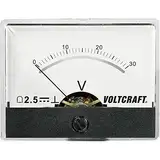 VOLTCRAFT AM-60X46/30V/DC AM-60X46/30V/DC Einbau-Messgerät AM-60X46/60V/DC 30 V Drehspule