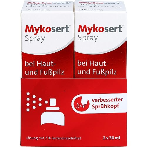 MYKOSERT Spray bei Haut- und Fußpilz 2X30 ml