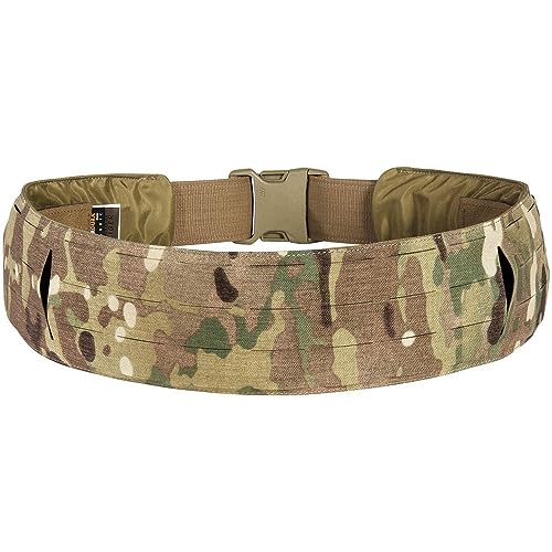 Tasmanian Tiger TT Warrior Belt LC Lasercut Molle Kompatibler Einsatz-Gürtel (Multicam, M)