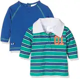 Twins Baby-Jungen Langarmshirt 2er Pack, Mehrfarbig (Mehrfarbig 3200), 74