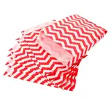 UTHCLO 100stücke Ölfeste Papiertüten Für Snacks Einwegverpackung Für Pommes Hähnchen Und Süßigkeiten Für Picknick Camping Und Takeaway