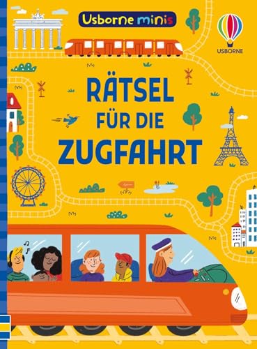 Usborne Minis: Rätsel für die Zugfahrt: Rätselbuch im kleinen Format – mit Lösungen – Beschäftigungsbüchlein für Kinder ab 6 Jahren (Usborne-Minis-Reihe)