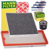 Inspektionspaket Filter + Zündkerzen passend für ForTwo 451 1,0 61-102 PS