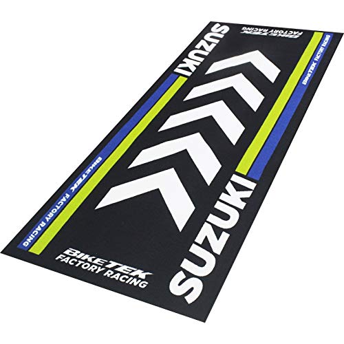Bike It Teppich Biketek Suzuki Serie 4 Garagenmatte Motorradteppich