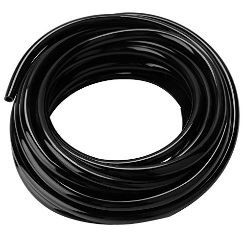 Cafopgrill 10 m Wasserschlauch, extra starker, erweiterbarer Bewässerungsschlauch 8/11 mm Durchmesser Garten-Tropf-PVC-Rohrbewässerungssysteme für Gewächshaus-Außenanlagen