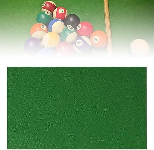 Billardtisch Filz, Billardtuch mit 7ft/8ft/9ft/11ft, Snooker -Tischtuch Filz, Innensporttischtuch, 4 Farben für die Wahl