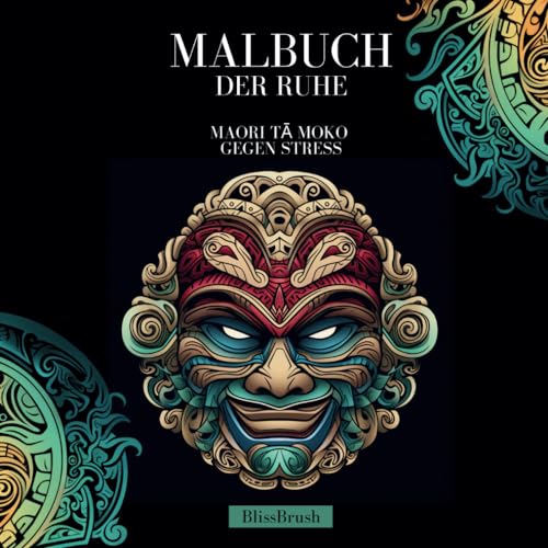 Malbuch der Ruhe: Maori Tā moko gegen Stress