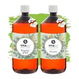 Glycerin + Propylenglykol Set 1L+1L | 99,9% hochrein- ideal für DIY, kosmetische Behandlungen | Lebensmittelqualität, vegan - VitaFeel