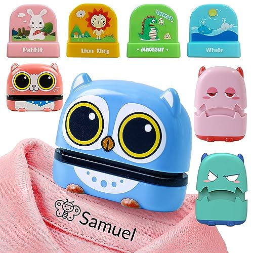 Namensstempel Kinder Textil,Textilstempel Waschmaschinenfest,Namensstempel für Kleidung,Kleiderstempel Kinder Textil Wasserfest,Stempel Personalisiert Kinder,Kleider Stempel mit Namen Wasserfest