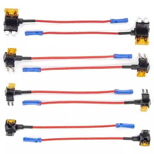 VIOFO 8 STK. Auto Stromkreissicherungshahn Set mit ATO-, Mini-, Micro2- und Mini Adapter/Halter, Notwendig für VIOFO Hardwire Kit Kabel HK3 HK4 HK3-C HK5