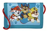 Undercover Paw Patrol Geldbeutel und Brustbeutel, mit Klettverschluss und Reißverschluss, Portemonnaie Kordelband, Geldscheinfach und Münzfach für Kinder, Jungen und Mädchen