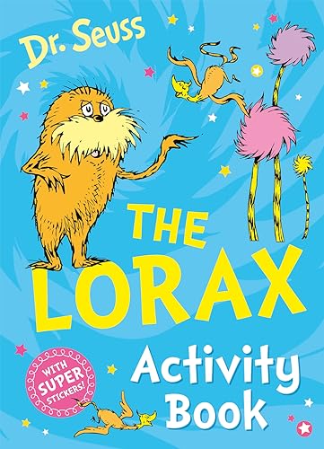 The Lorax Activity Book: Jump into the magical world of Dr. Seuss as you explore an amazing kid’s activity book full of puzzles, mazes and stickers – the perfect gift for young children!