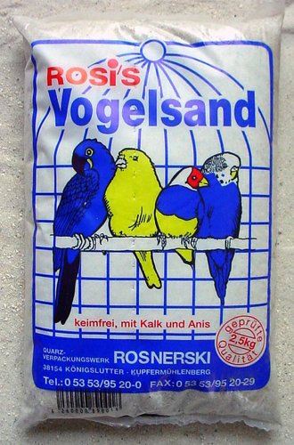 10er Pack Vogelsand 2,5kg