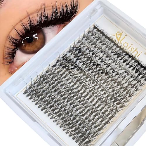 DIY Lash Extension Kit, D Curl Cluster Einzelwimpern, Wiederverwendbare Einzelne Wimpern Cluster, Ultradünn und Weich, Für Die Selbstanwendung Von Lash Extesnion Zu Hause, 9-16mm.