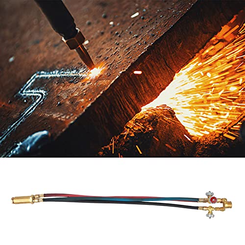 Gasschneidendrennerbaugruppe Gasschlauch Gas Schneidebrapper Montage OxyPropan Schweißgasschneidendrichadergasschneidem Zubehör für CG1-30 Halbautomatische Flammeschneidemaschine (CG1-30)