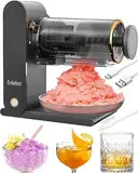 Enleber slushy Maker und Slush EIS Maschine，Crushed Ice Tragbare Prämie Slush Maschine und Elektrischer Slushie Maker blau, Slushy EIS Selber Machen schwarz