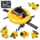 Solar Roboter Spielzeug 6-in-1 Solar Robot Kit DIY Bauspielzeug Experimente Spielzeug, Geburtstagsgeschenke, 8, 9, 10, 11, 12, 13, 14 Jahre Kinder