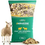 Agrarzone Schaffutter Ziegenfutter Müsli 20 kg - Österreichisches Kraftfutter Ziegen & Schafe - Frei von Gentechnik - Mehrfach gereinigt & Staubfrei