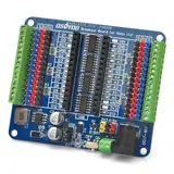 OSOYOO Nano IO Shield Breakout Board mit GPIO-Status-LED, Terminal-Erweiterungshalter für Arduino Nano