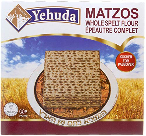 Dinkelmehl Matzen Matzenbrot, aus Dinkel oder Spelz koscher Matzes für Pessach, Yehuda (auch Passa(h) oder Pascha) Kosher!