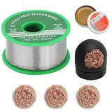 Lötspitzenreiniger & Löt Zubehör Set –vollständige Ausstattung mit 4 Reinigungswerkzeugen aus Edelstahl – ​Hochwertig, effektiv und langlebig für perfekte Lötspitzen!